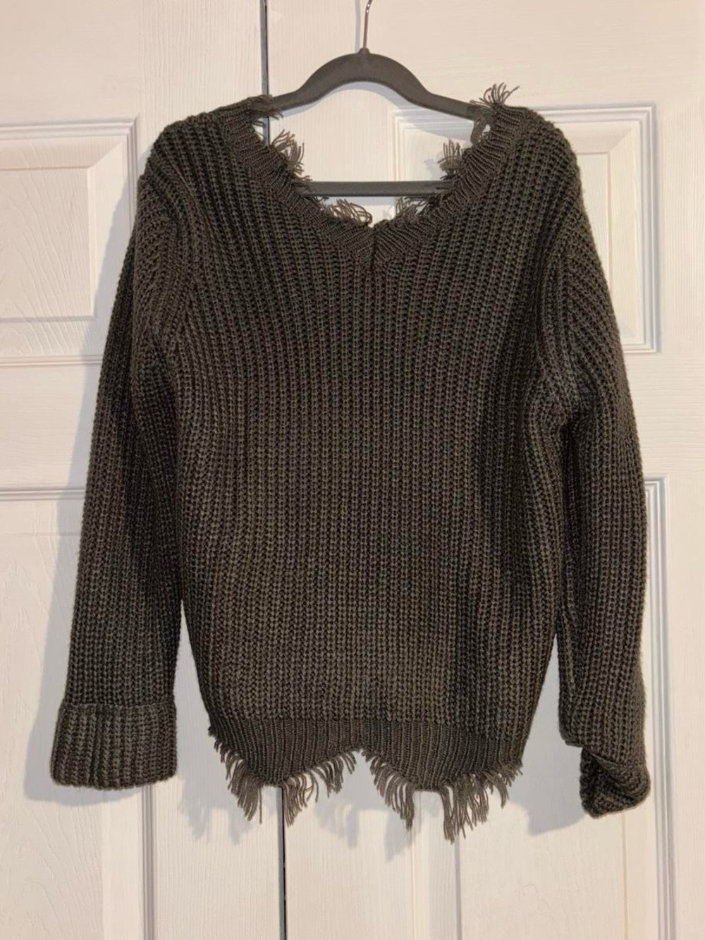 Ribbed Knit Sweater